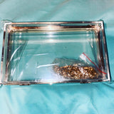 Designer Clear Clutch | Dru Cosmetics